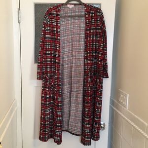 LuLaRoe 🦄M Sarah Cardigan PLAID! 🦄MAJOR 🦄🦄🦄🦄